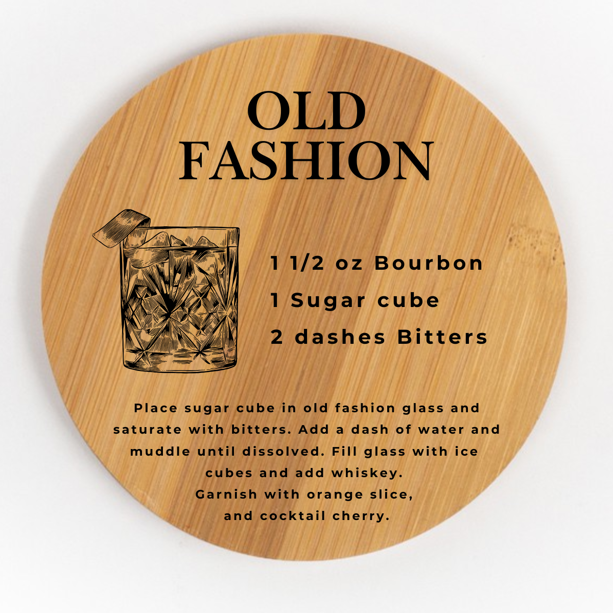 Nautically Northern - Wholesale Coasters - Classic Cocktail Recipe Coasters | Wood & Slate Bar Coasters18