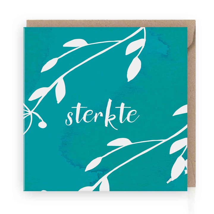 Take care greeting card | eco-friendly for wholesale by Grafiquelien