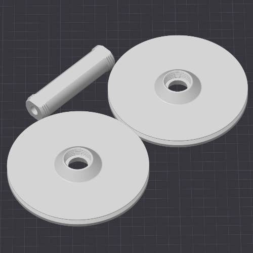 Heart Forge Solutions - Wholesale Knitting/Crochet Supplies - Bluebonnet Compatible Spinning Wheel Bobbin
