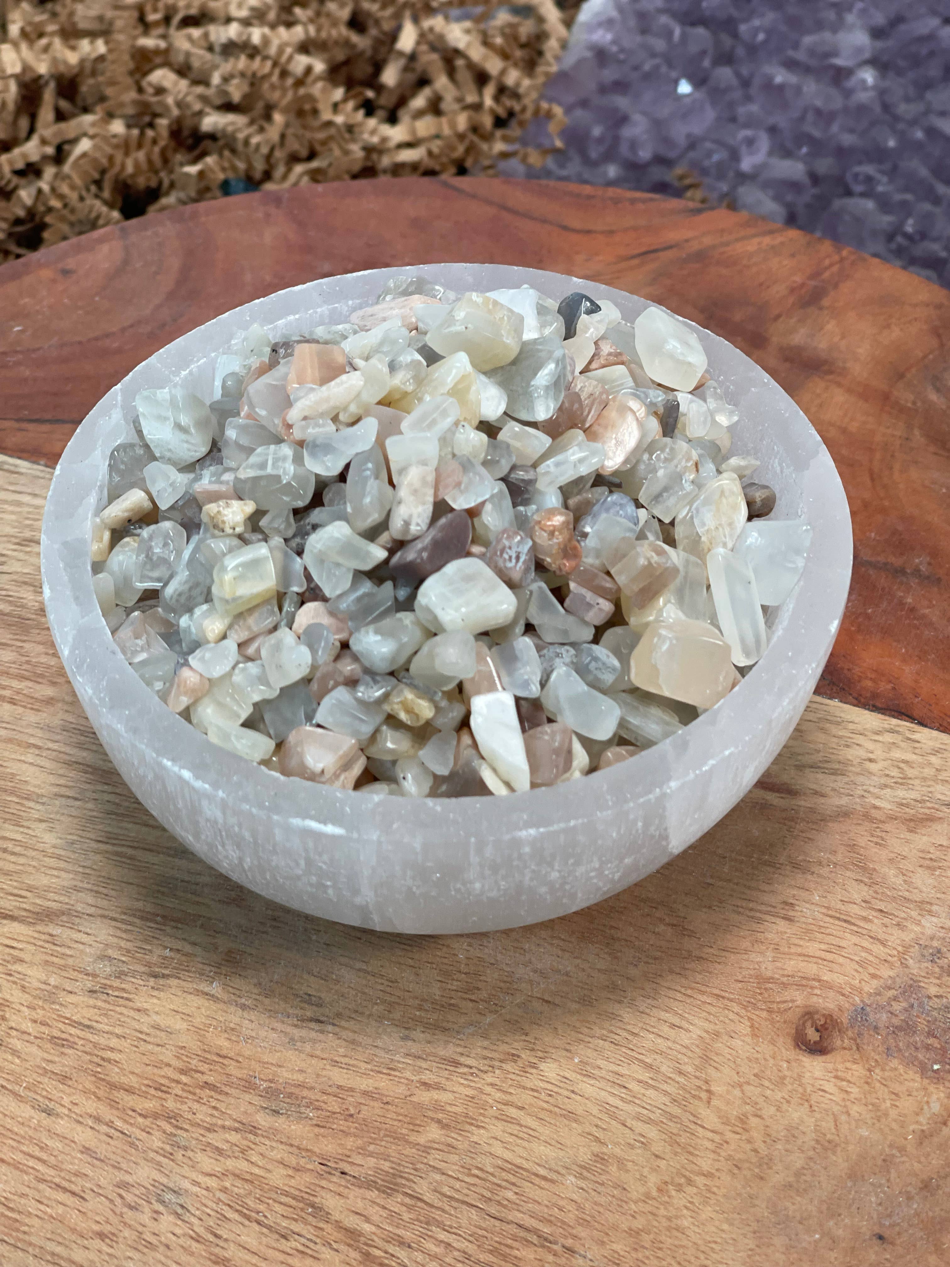 CaNatureLover - Wholesale Spirituele steen/kristal - Natuurlijke maansteenchip, echte maansteenchip1