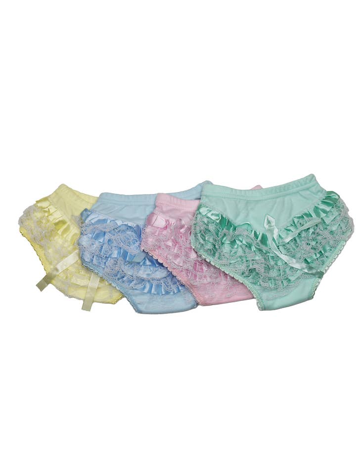 LunaBerries - Wholesale Underwear/Diaper Cover - Baby - Kids Laced Bloomers 0