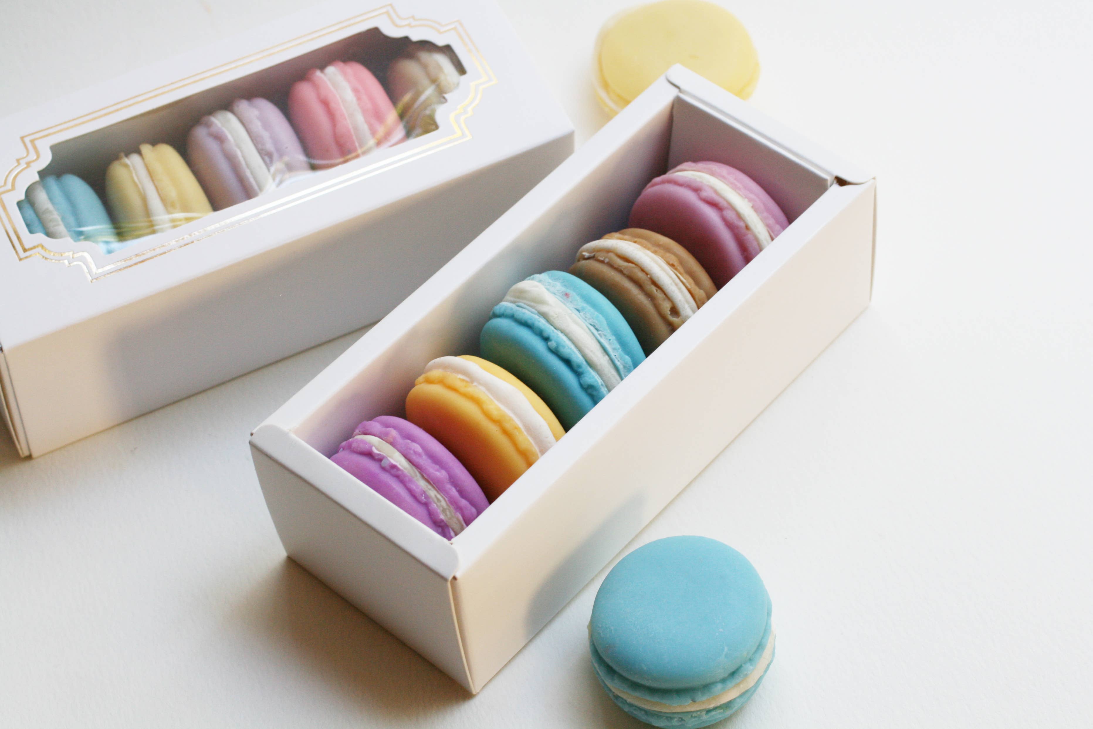 One Leaf Soap - Wholesale Gift Box - Macaron Soap Gift Box1
