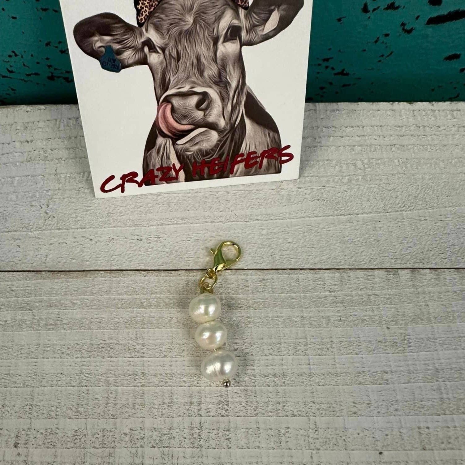 Crazy Heifers Wholesale - Wholesale Individual Charm/Pendant - Clip-on Charms Gold Tone V288