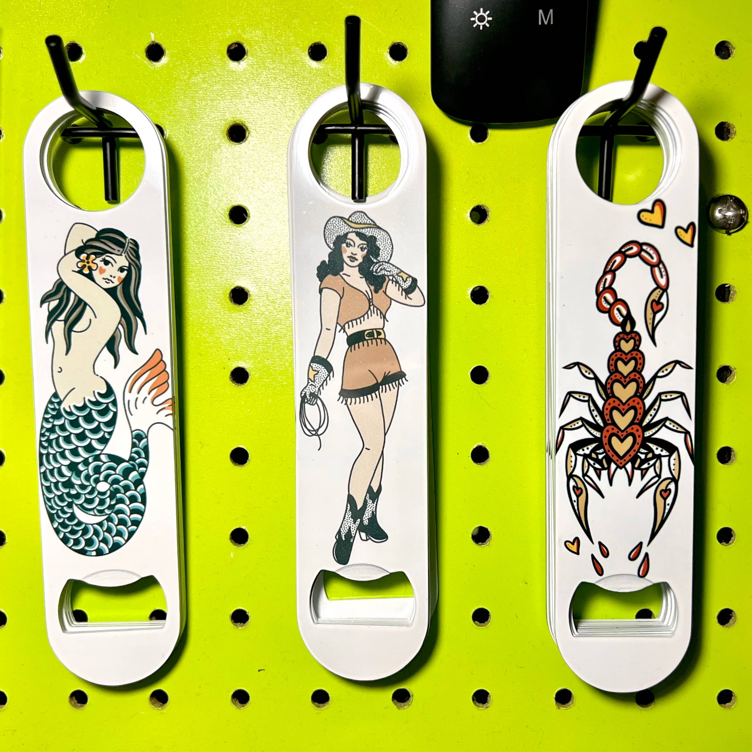 Seventh Eclectic - Vendita all'ingrosso Apribottiglie - Apribottiglie tradizionali per tatuaggi16