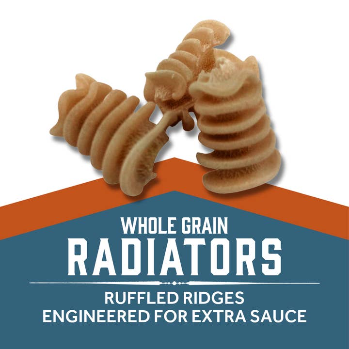 Sfoglini - Wholesale Pasta - Whole-Grain Radiators, Organic Pasta
