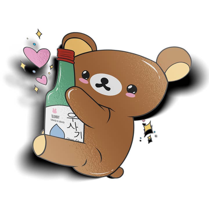 ADESIVO IN VINILE MINI SOJU KUMA per la vendita all'ingrosso da parte di Usagi x Usagi, LLC