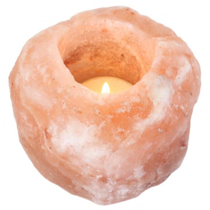Himalayan Salt Tealight Holder for wholesale by Lunar Fragrances