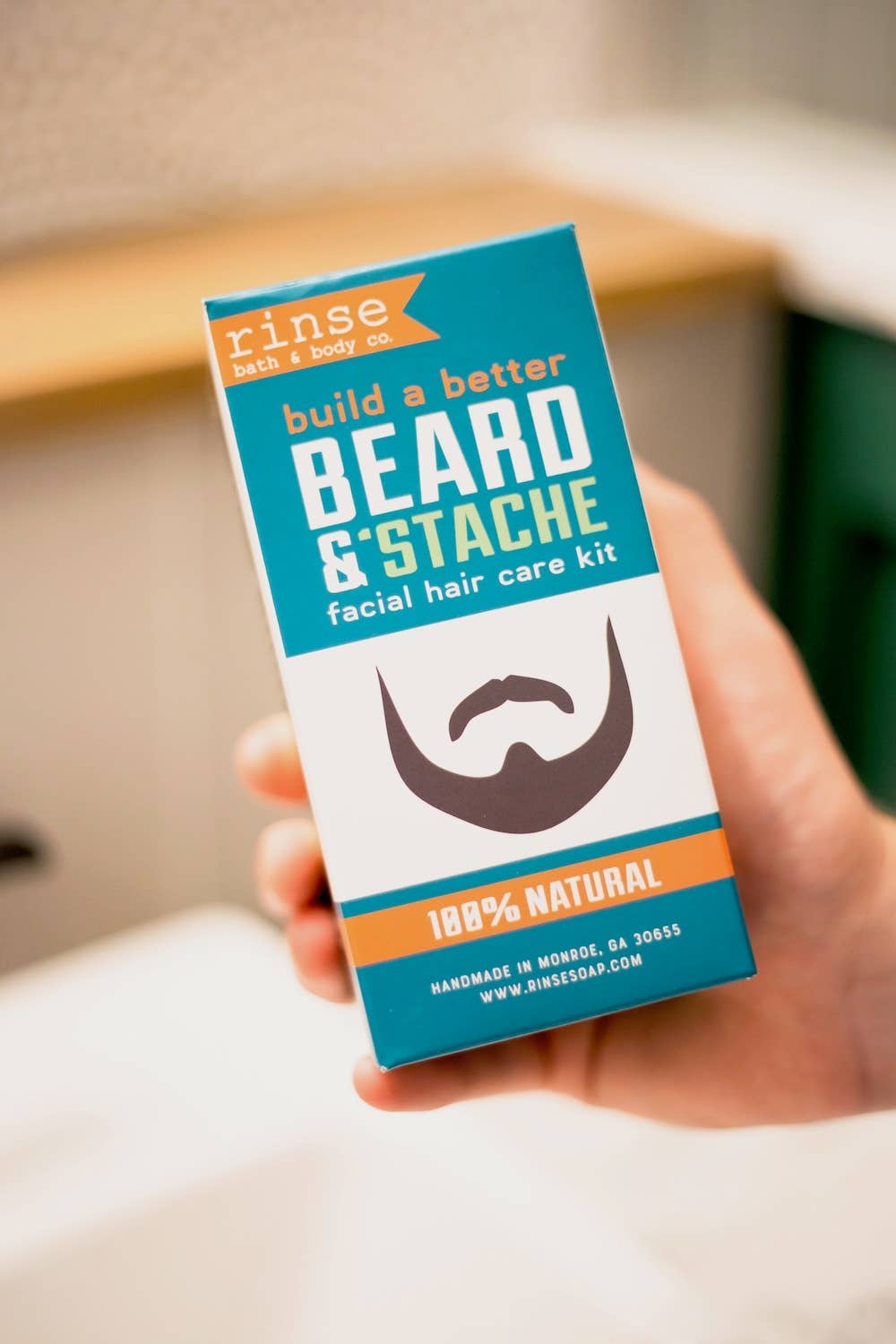 Rinse Bath Body Inc - Wholesale Beard Styling Product - Beard & Stache Kit | Men's Gift Set2