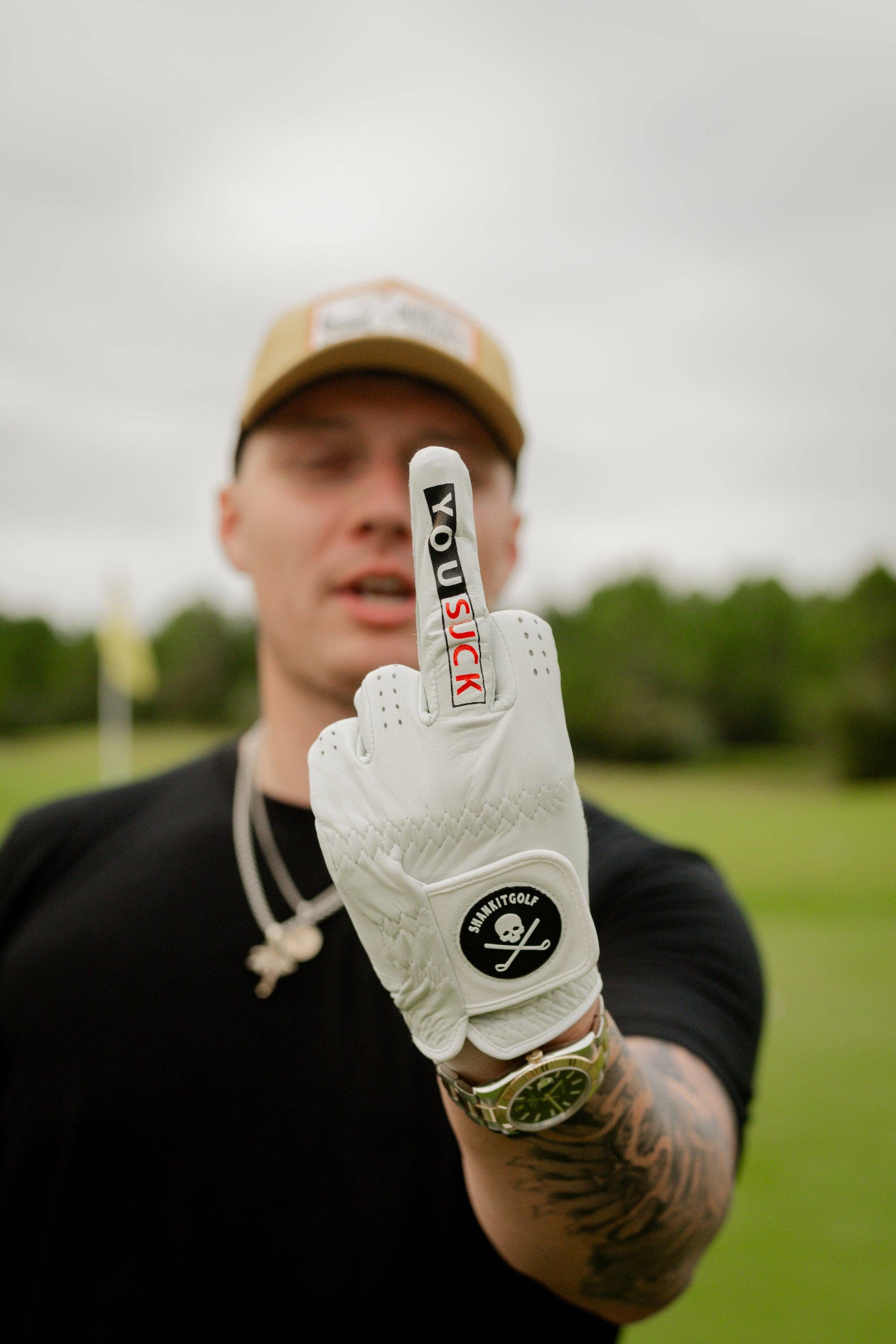 Shank It Golf – wholesale Sporttillbehör – You Suck golfhandske1