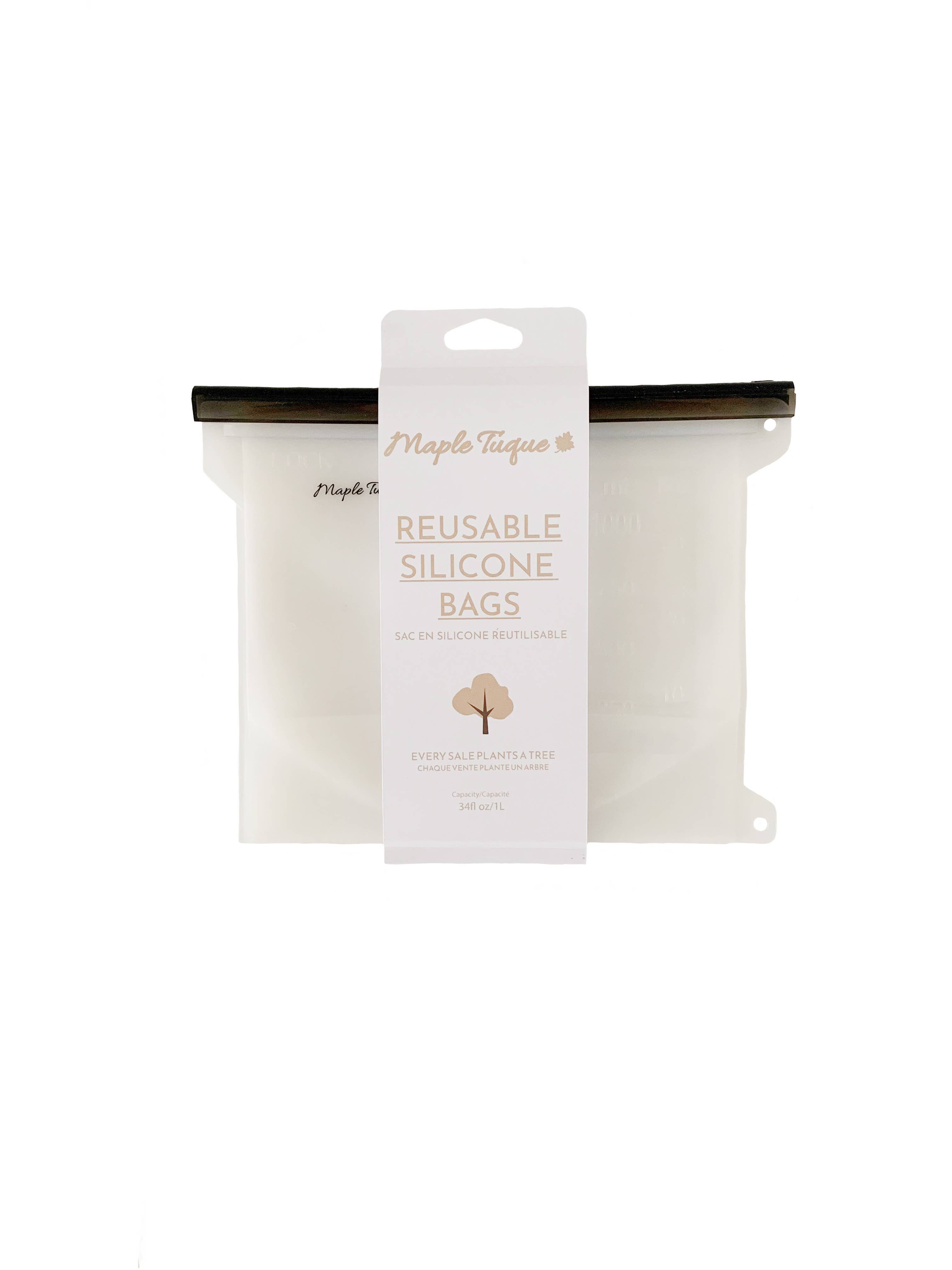 Maple Tuque - Vente Sachet de conservation/film alimentaire - Sac en silicone réutilisable5