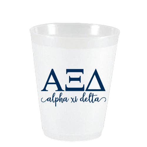 Alpha Xi Delta - ΑΞΔ - Frost Flex Cups for wholesale by Sassy Cups