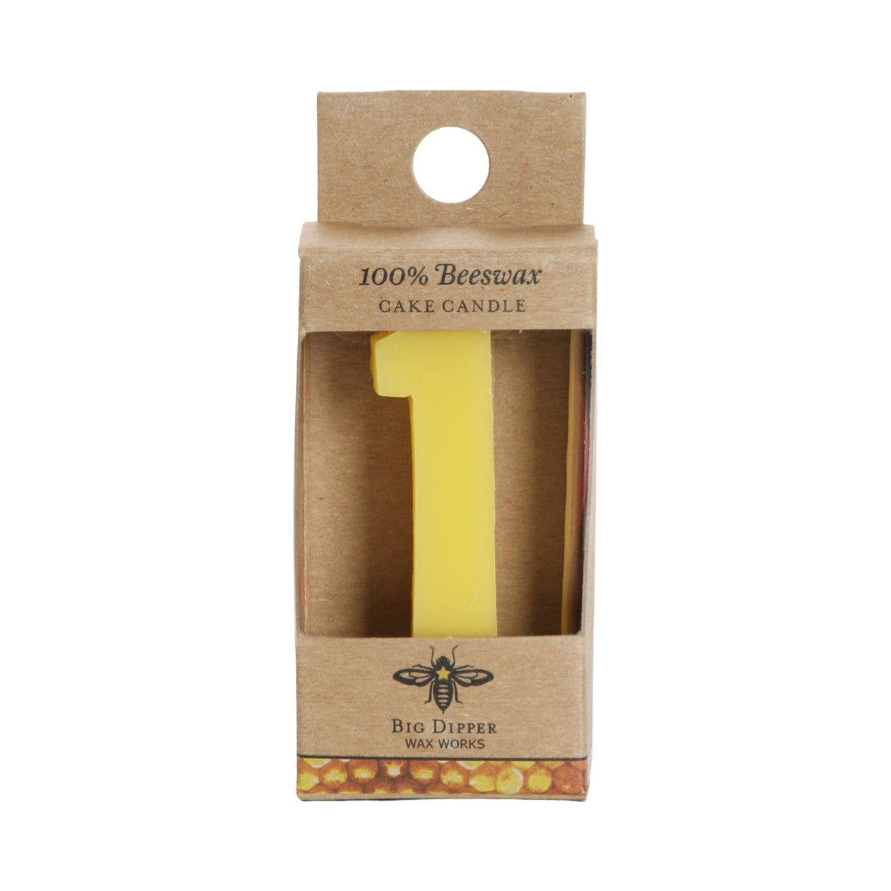 Big Dipper Wax Works - Wholesale Cake Candle - Birthday Cake Candles – Pure Beeswax – Numbers & Shapes0