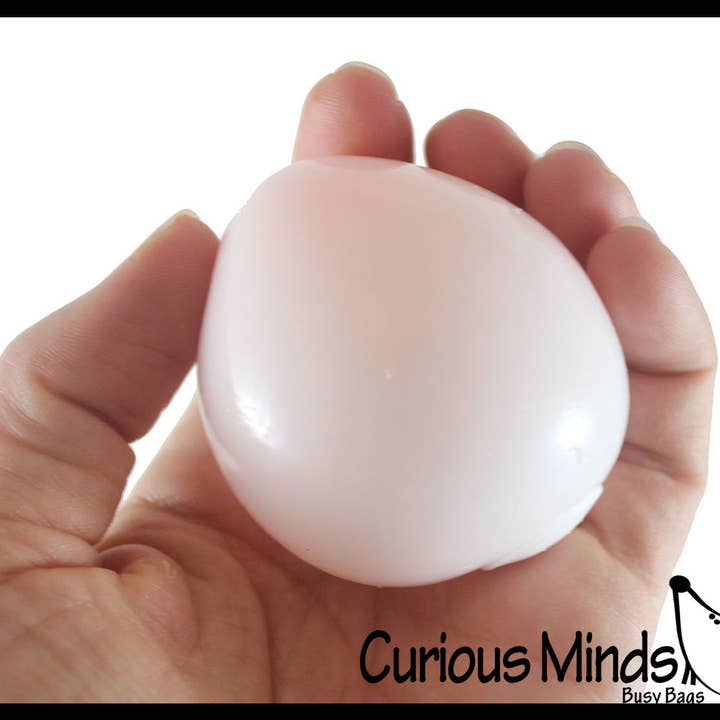 Curious Minds Toys - Wholesale Squishy Toy - Kids & Baby - 1 Egg Splat Ball - Water Filled Splat Stress Ball - Throw