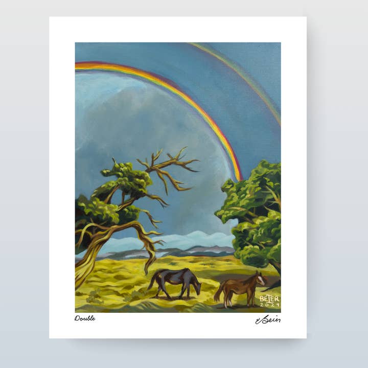 Double impression pour la vente par Painting the Southwest