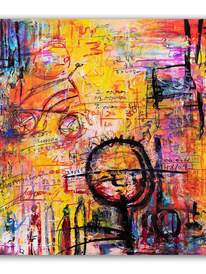 Abstract Painting 5, Canvas Wall Art for wholesale by Artography Limited