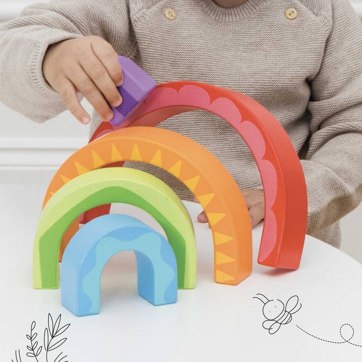 Le Toy Van, Inc. - Wholesale Wood Toy - Kids - Rainbow Tunnel Toy