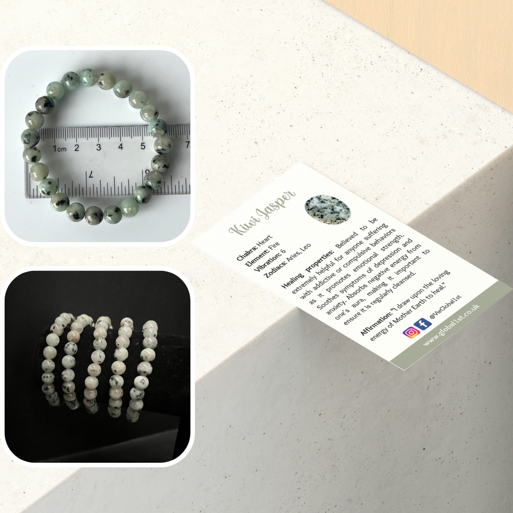 VIE - Venta al por mayor Pulsera de cuentas - Pulsera de cristal de 8 mm104