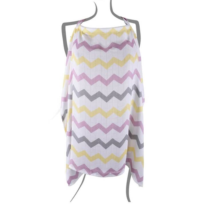 Funda de lactancia de bambú Cool Zaggy para venta al por mayor de Bebekish