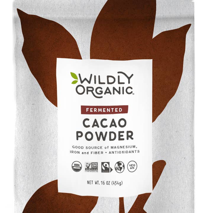 Wildly Organic - Wholesale Protein/Superfood Powder - Fermented Raw Organic Cacao Powder