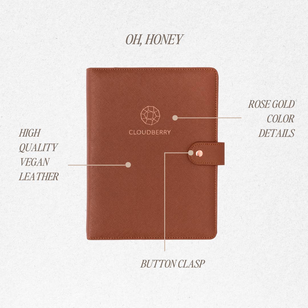 Cloudberry - Wholesale Notebook - Ring Notebook Brown