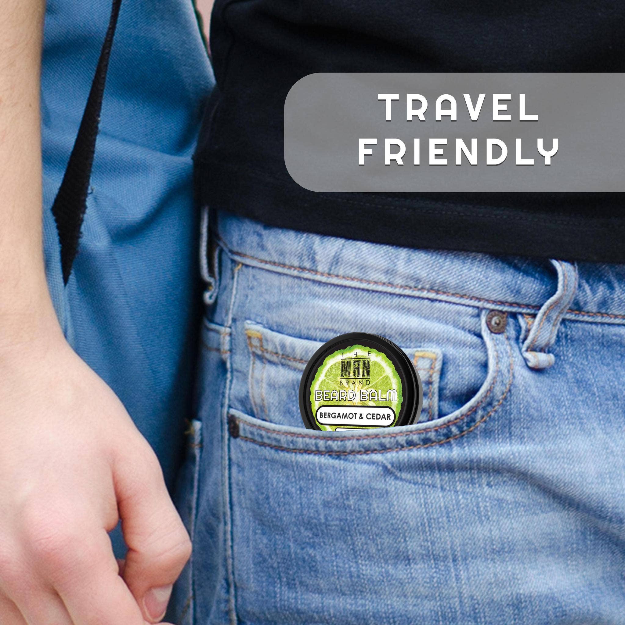 The Man Brand – wholesale Beard styling product – Bergamot and Cedar Beard Balm4