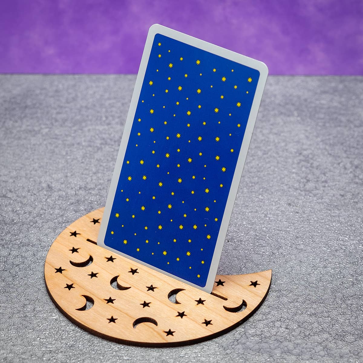 Phoenix Revolution Press – wholesale Card holder – Unisex – Moons and Stars Tarot Card Holder Made in USA4