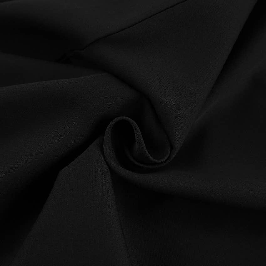 Black Contrast color suit trousers for wholesale on Faire6