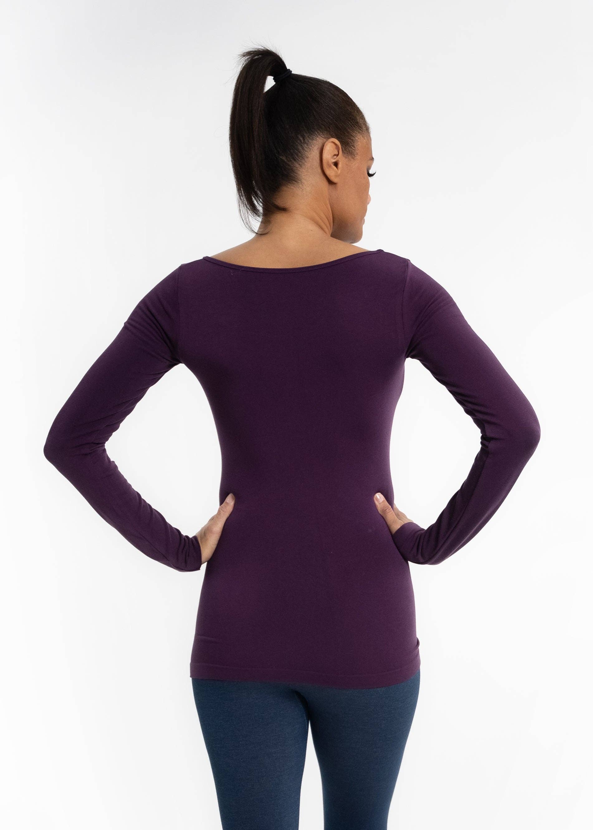 ELIETIAN - Vendita all'ingrosso Maglietta - Donna - Manica Lunga Reversibile101