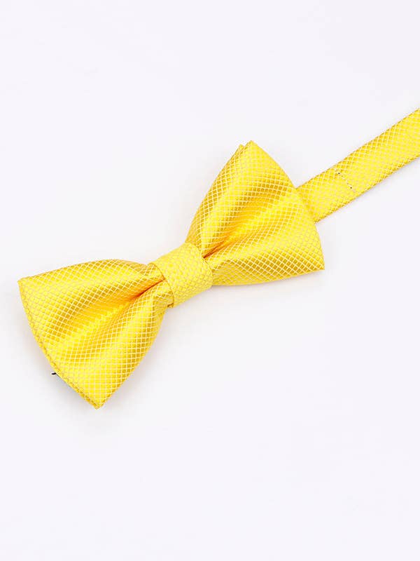 Gul Polyester Barn Fluga "Martin" för wholesale av Unipap's