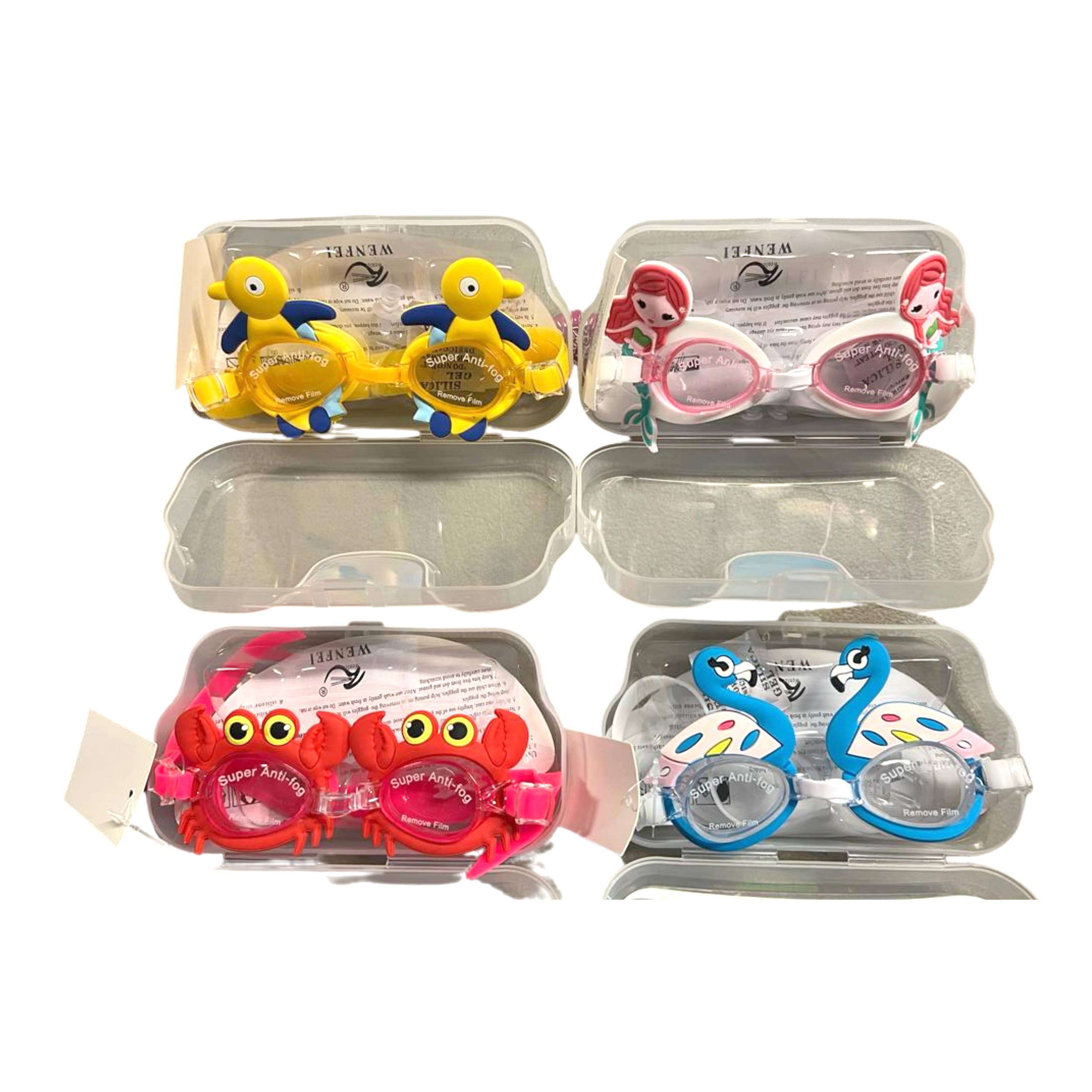 K & S WHOLESALE INC - Wholesale Swim Goggles - Kids & Baby - Kids Swimming Goggles Anti Fog Diving 72 CT, 5 Designs7