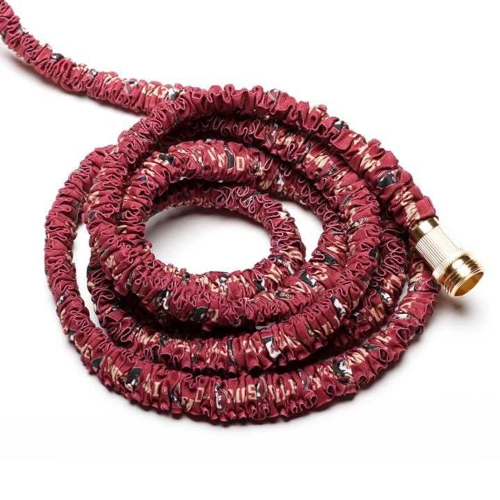 NCAA Florida State Seminoles Retractable Garden Hose 50 Feet for wholesale by Bitty Boomers