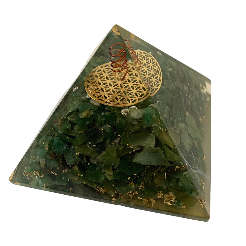 VIE - Wholesale Spiritual Stone/Crystal - Orgone Reiki Healing Pyramid - Energy Cleansing, 7.5cm42