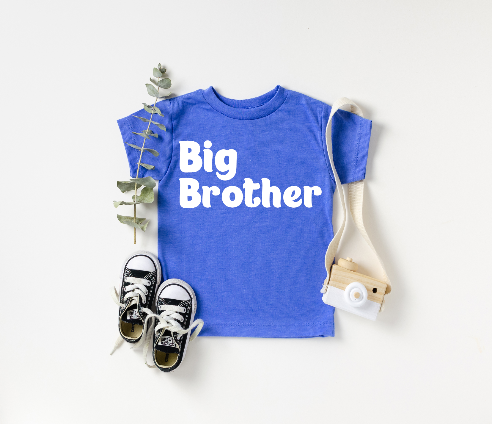 Claire and Bella - Wholesale Screen Printed T-Shirt - Kids - Big Brother - Pregnancy Announcement Sibling Tee2