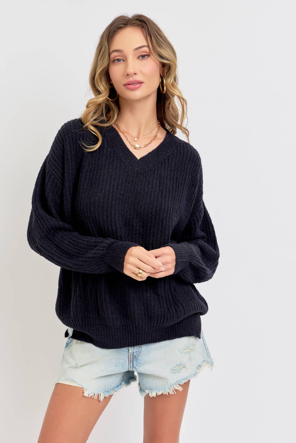 Sweet Lovely by Jen - Wholesale Knit Sweater - Women's -  EVERYDAY CASUAL  SWEATER4
