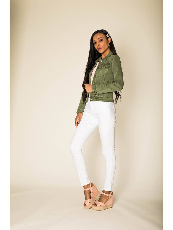 Nina Carter - Wholesale Jacket - Women's - Stretch fitted jacket Color J212A45