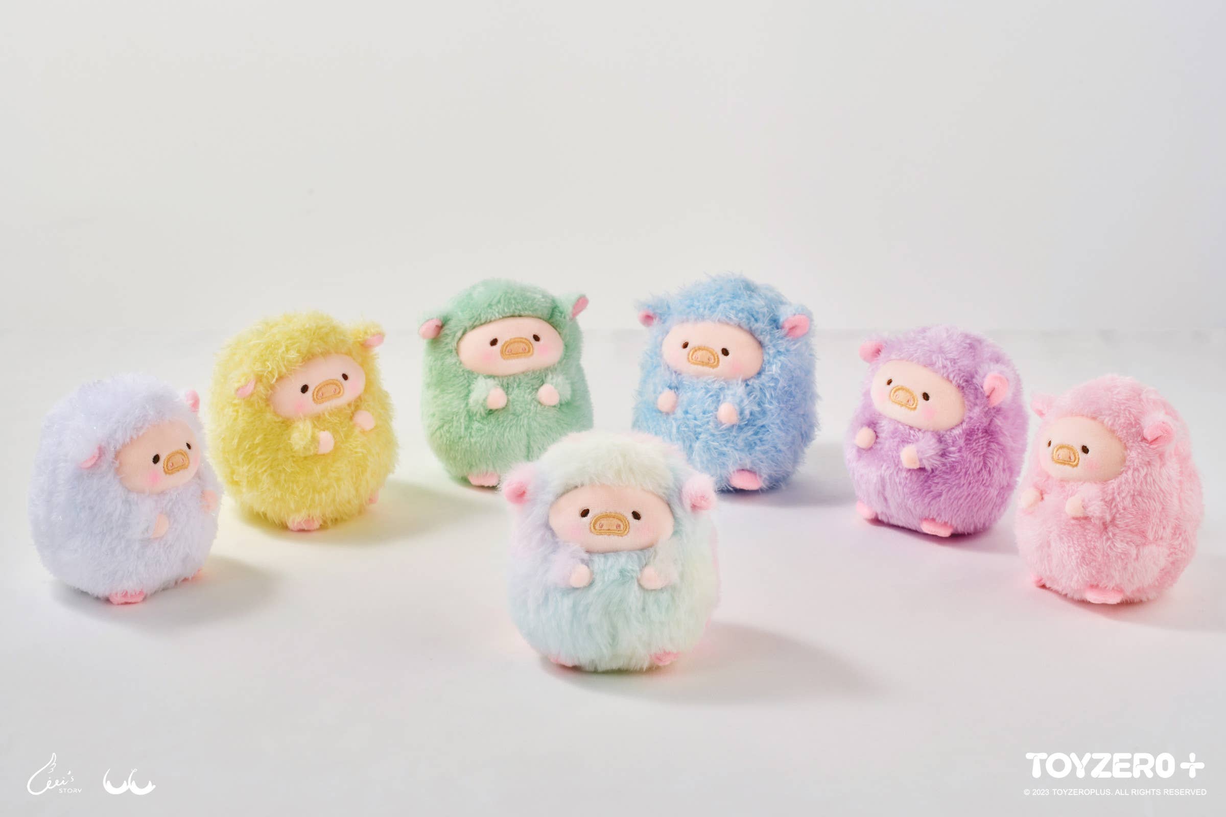 Joyify Pty Limited - Wholesale Stuffed/plush toy β Kids & baby - LuLu the Piggy - LuLu Rainbow Sheep Plush Blind Box