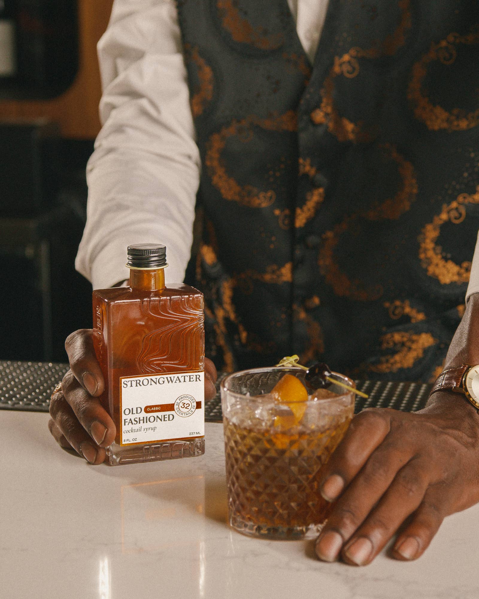 Strongwater - Vente Mélange/sirop pour cocktails - Sirop pour mixeur à cocktails à l'ancienne8