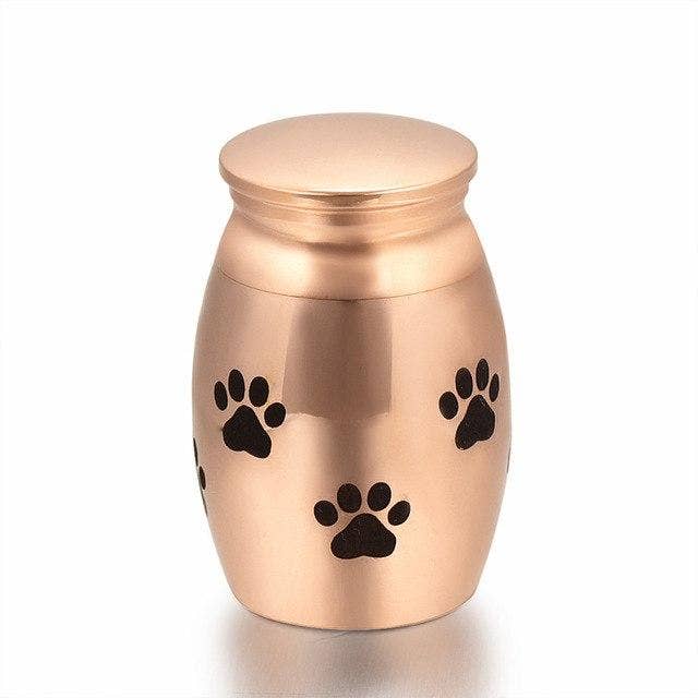 Cherished Emblems - Wholesale Pet Urn/Keepsake Box - Paw Print Pet Cremation Urn
