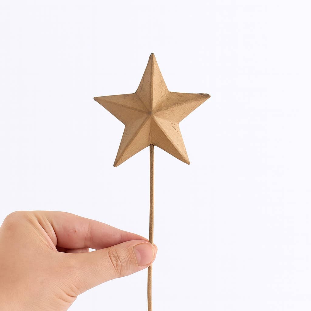 Factory Direct Craft - Wholesale Craft Supplies - Paper Mache Star Wand for Crafts, Costumes, and Decorations2