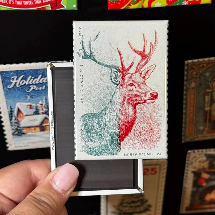 Christmas Magnet Christmas Holiday for wholesale by Tieu Magnetic