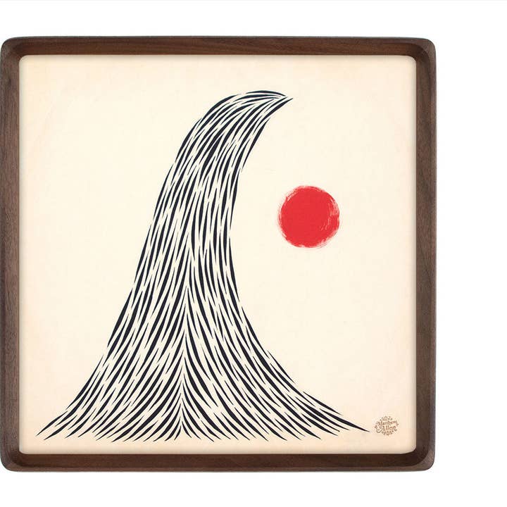 Impression d'art de plage "West Peak" pour la vente par Matthew Allen Art