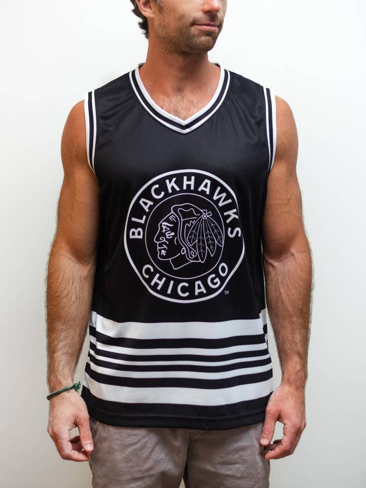 Chicago Blackhawks Alternate Hockey Tank for wholesale by Bench Clearers