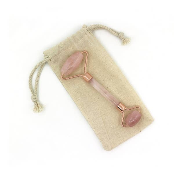 Zen'Arôme - Wholesale Face/Beauty Roller - Rose Quartz Massage Roller - facial beauty accessory4
