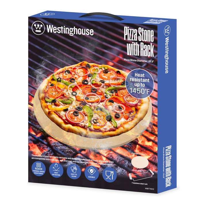 Westinghouse - Wholesale Pizza Board - Westinghouse Pizza Stone with Rack1