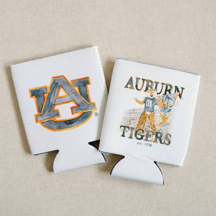 Gracefully Made Art - Wholesale Drink Huggers & Koozies - Auburn University Koozie