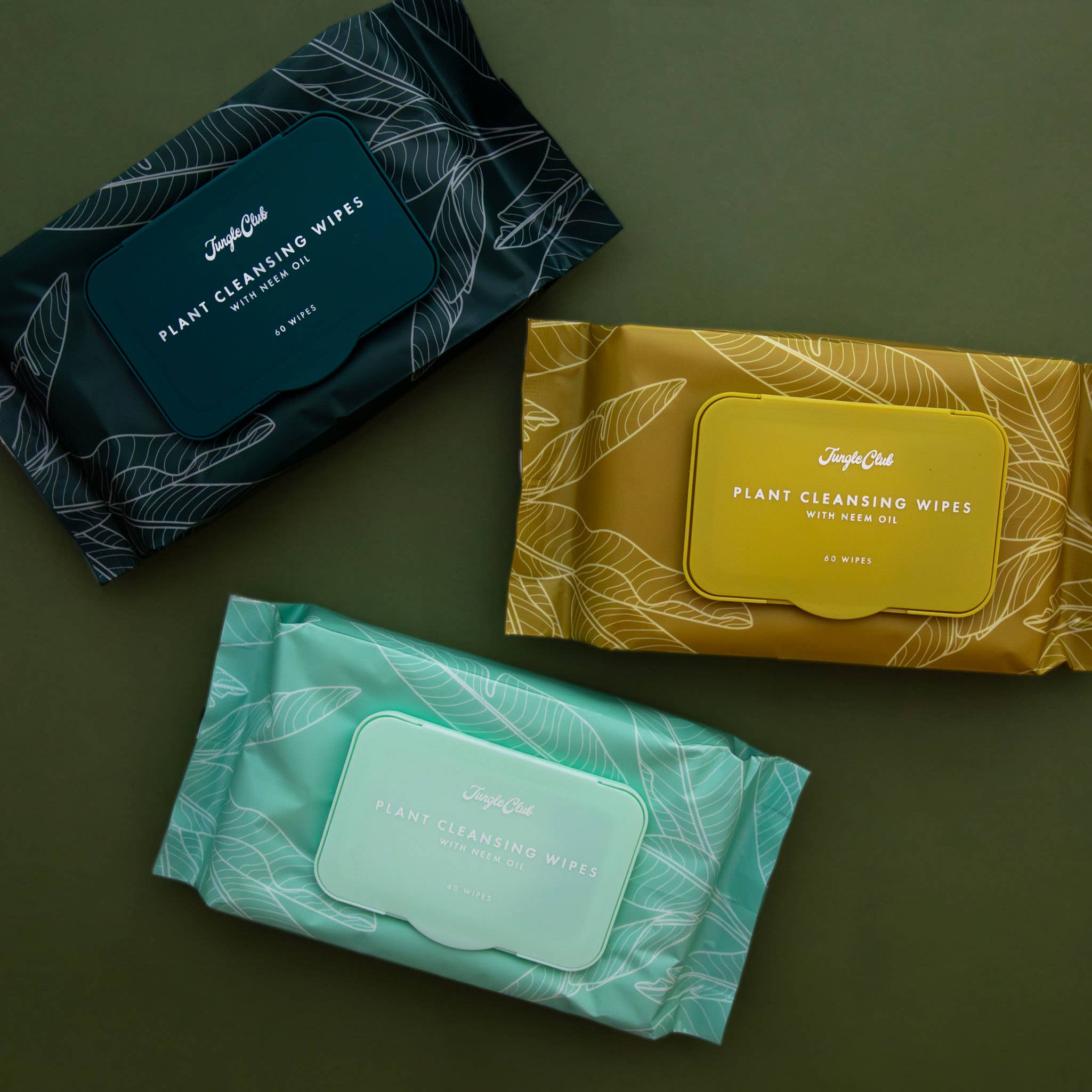 Jungle Club - Wholesale Plant Mister - NEW- Plant Cleansing Wipes | Palm | Neem Oil Infused0