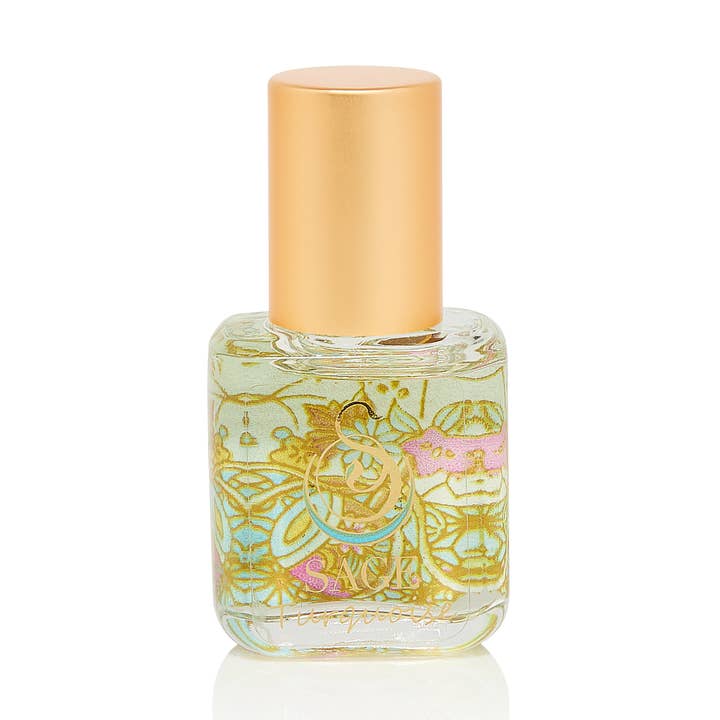 Turquoise Organic Perfume Oil Extract Roll-On- 1/4 oz for wholesale by The Sage Lifestyle - A Gemstone Perfumery