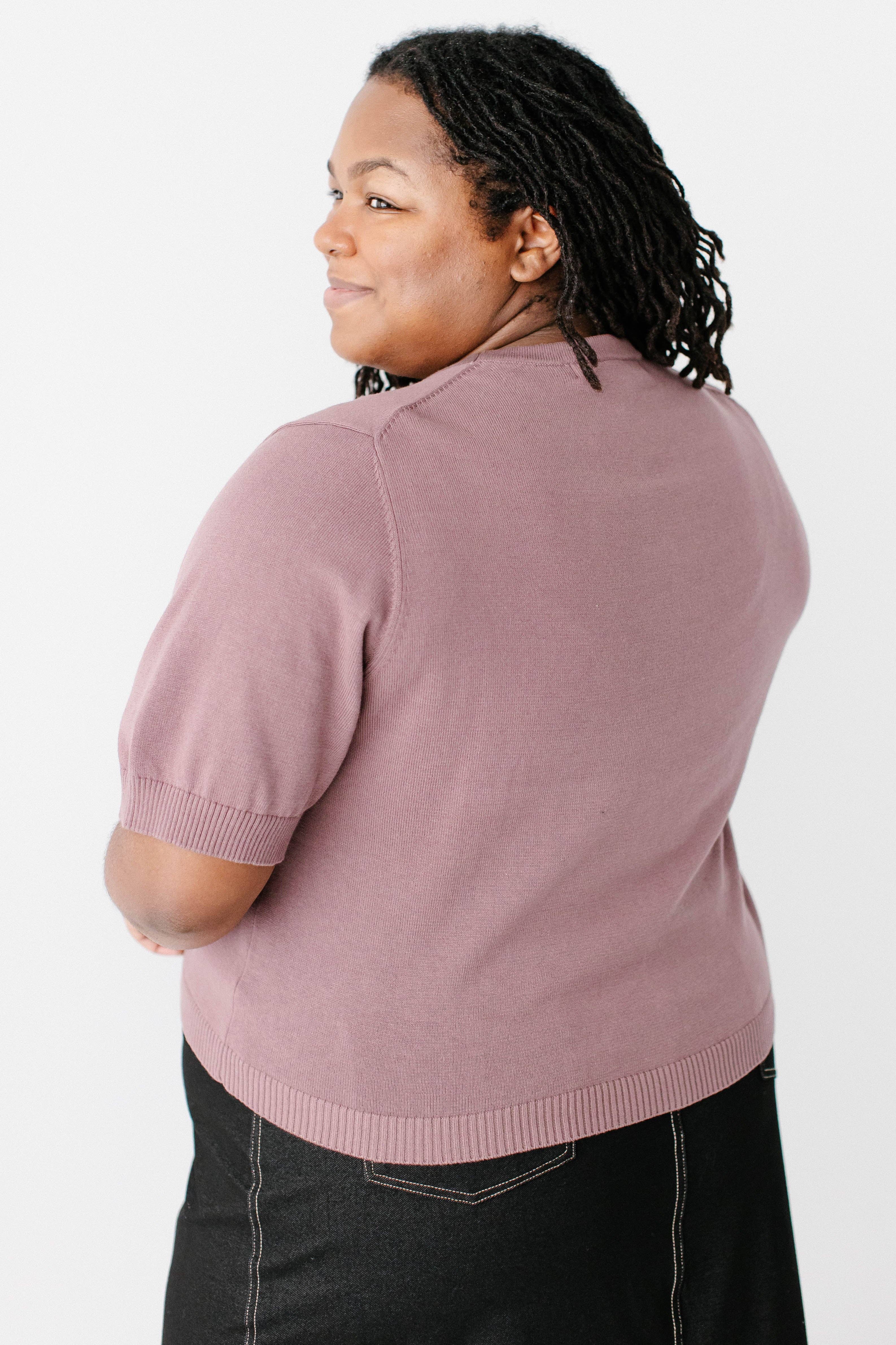 The Main Street Exchange - Wholesale Cardigan - Women's - 'Catherine' Short Sleeve Cotton Cardigan4