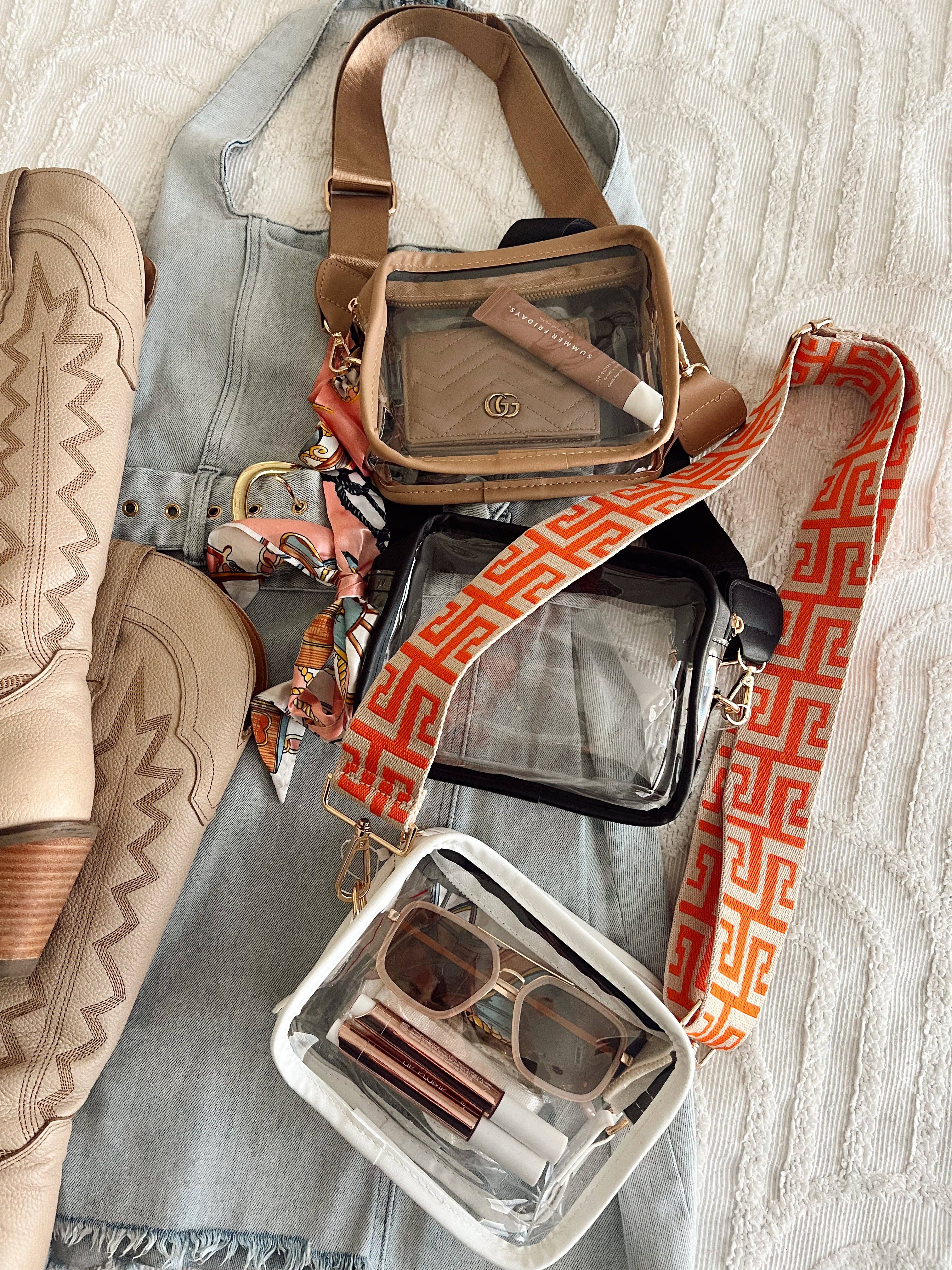 KENZKUSTOMZ - Vente Sac à bandoulière – femme - Sac à main clair pour jour de match + concert - PRÊT À EXPÉDIER7