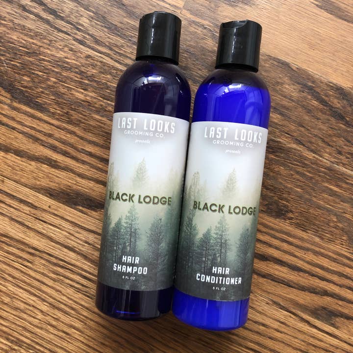 Black Lodge Hair Shampoo & Conditioner Bundle for wholesale by Last Looks Grooming